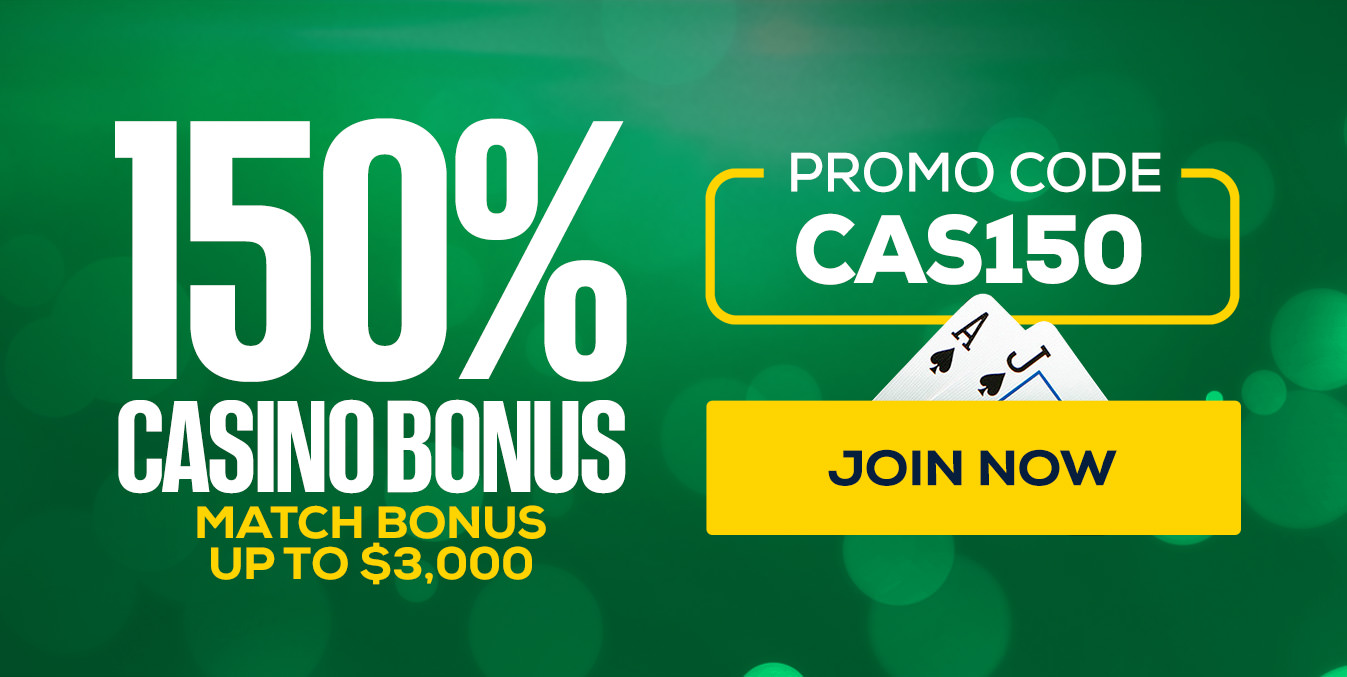 150% casino bonus