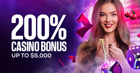 200% Casino Sign-up Bonus