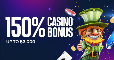 150% Casino Sign-up Bonus